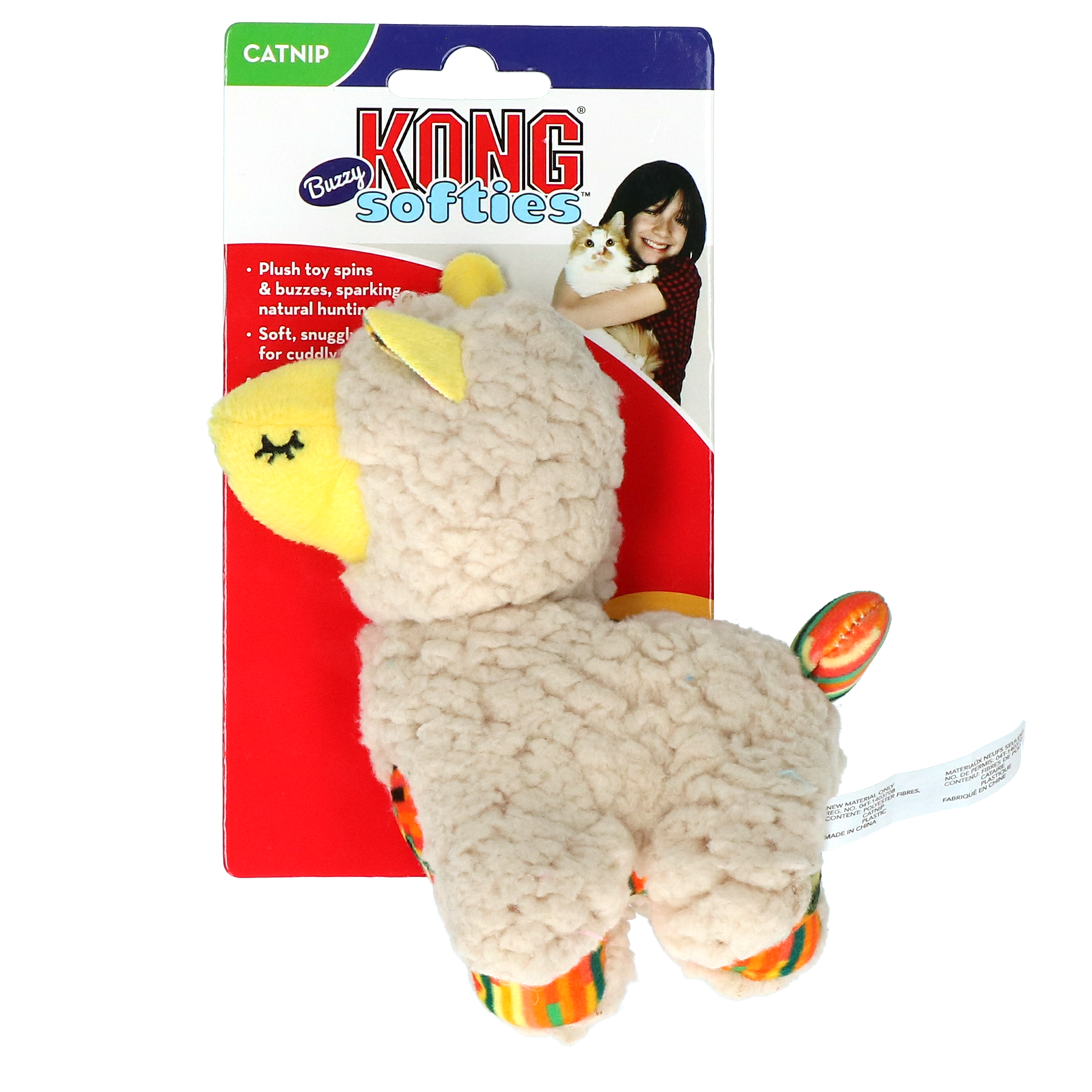 KONG speelgoed lama zacht en knuffelig