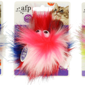 AFP Furry Fluffy Ball Orange