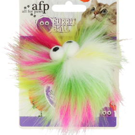 AFP Furry Fluffy Ball Yellow