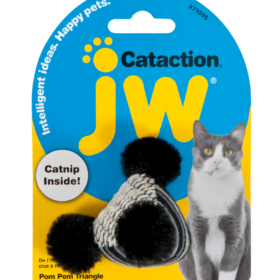 JW Cataction Pom Pom driehoek met catnip