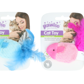 Pawise extra zachte speelgoed muis + catnip