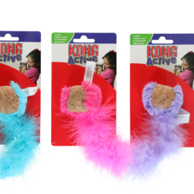 KONG Cat speelgoed kurk , veren en catnip