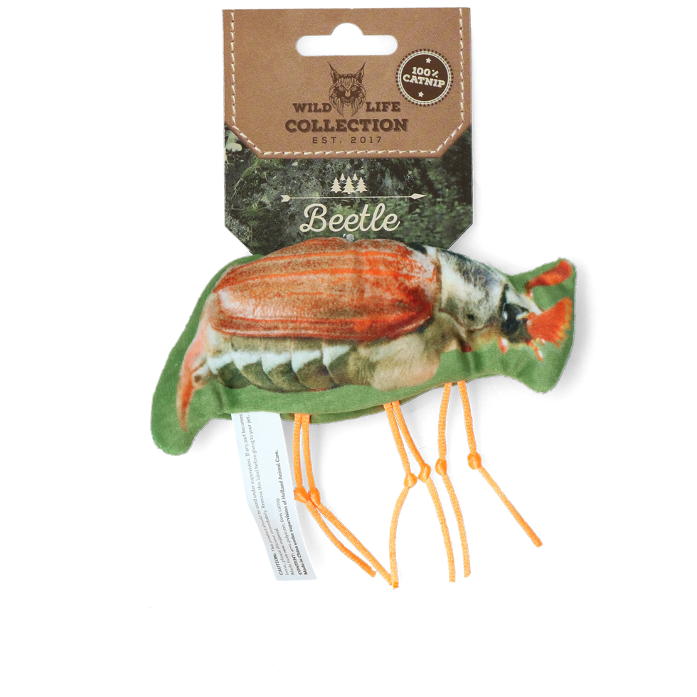 Wild Life Cat  speelgoed Meikever - 100% gevuld met kattenkruid