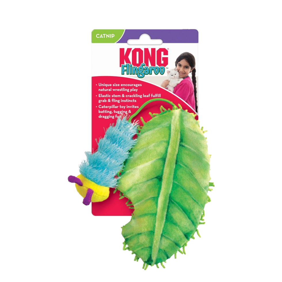 KONG Flingaroo caterpillar speelgoed