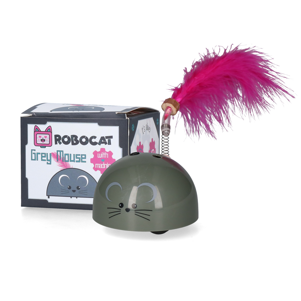 Robocat bewegende muis op sensor + lampjes+ Madnip