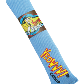 Yeowww speelgoed blauwe cigaar - 100% gevuld met catnip