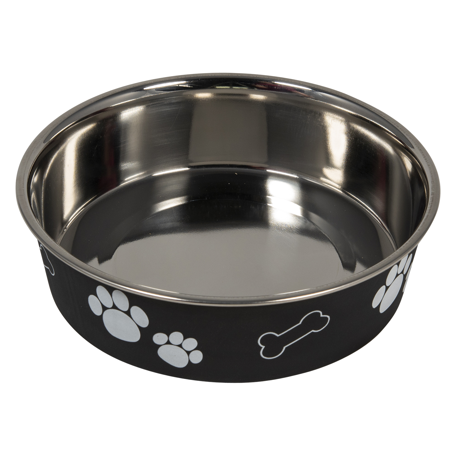 JV BON APPETIT Inox Kom Zwart-610ml Ø15cm Zwart