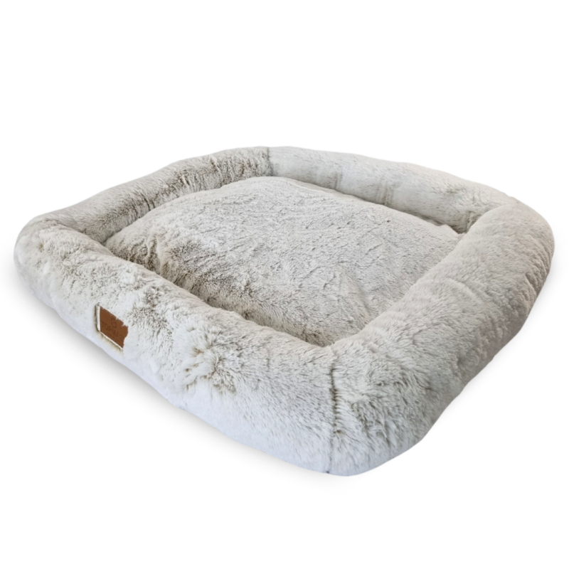 Topmast Kattenstretcher Fluffy - Snowy White - 76 x 76 x 13 cm - Afbeelding 2