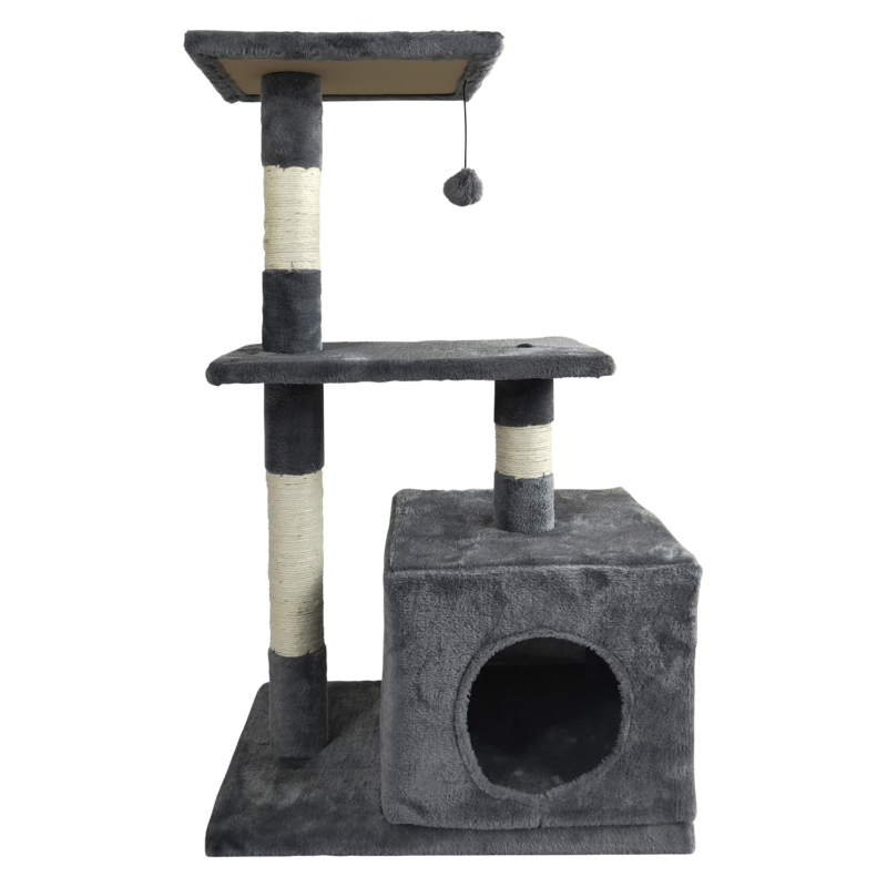 JV KRABPAAL Levina Grijs-50x30x80cm