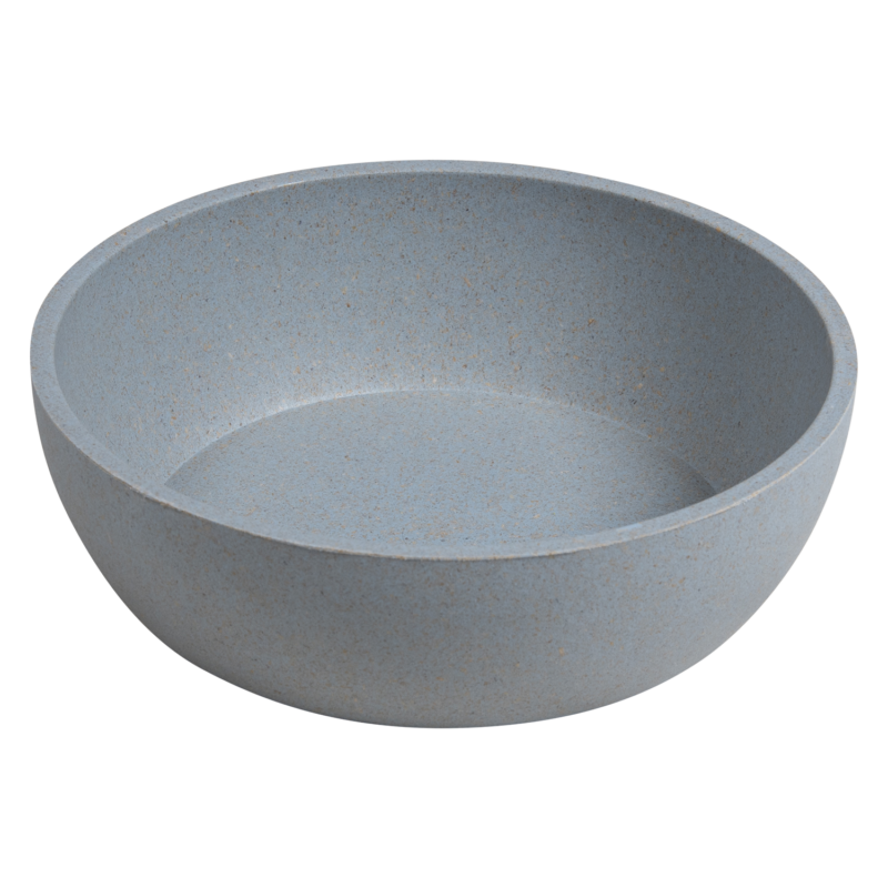 JV BON APPETIT Bamboe Kom Blauw-1000ml Ø17,5x5,7cm
