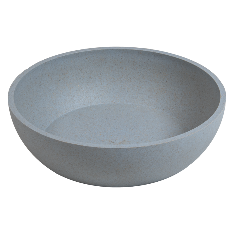 JV BON APPETIT Bamboe Kom Blauw-1600ml Ø21,2x6,4cm