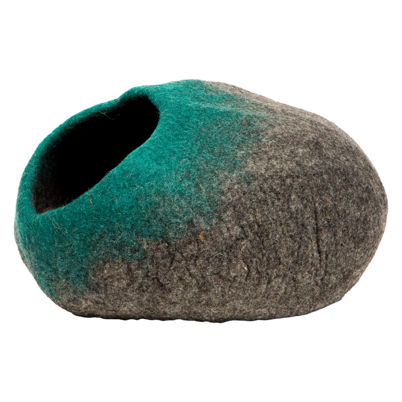DDKC Grot Ombre Grijs/Teal-50x36x25cm