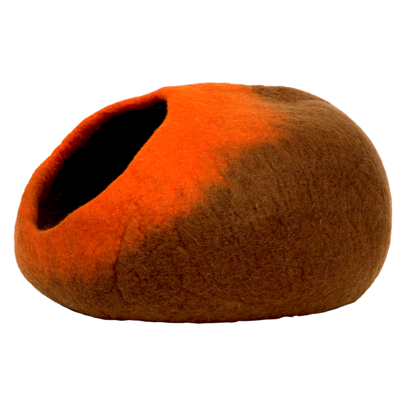 DDKC Grot Ombre Bruin/Oranje-50x36x25cm