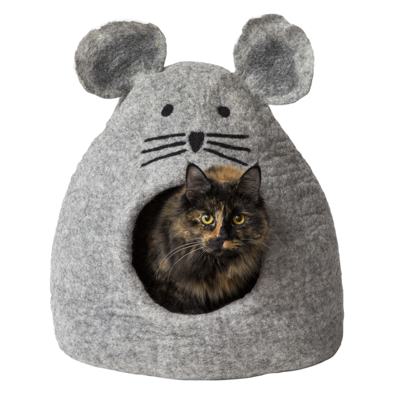 DDKC Grot Muis Grijs-36x25x36cm