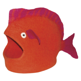 DDKC Grot Vis Oranje-54x28x20cm