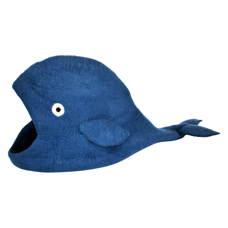 DDKC Grot Walvis Blauw-54x25x20cm