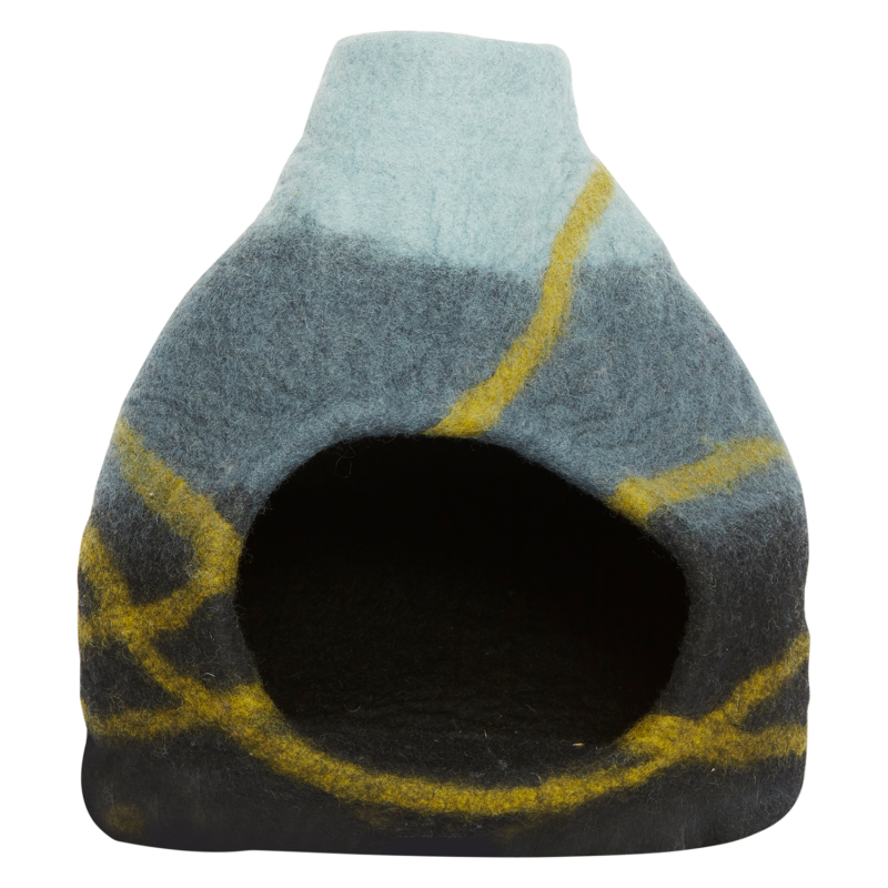 DDKC Grot Vaas Zwart-36x25x36cm