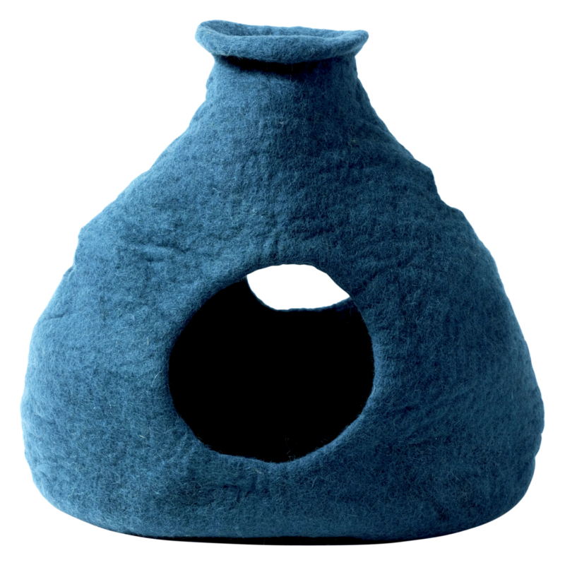 DDKC Grot Purr-a-Boo Teal-36x25x36cm