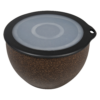 JV BON APPETIT Bamboe Kom met Deksel Bruin-1650ml Ø17cm