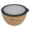 JV BON APPETIT Bamboe Kom met Deksel Beige-5300ml Ø26cm
