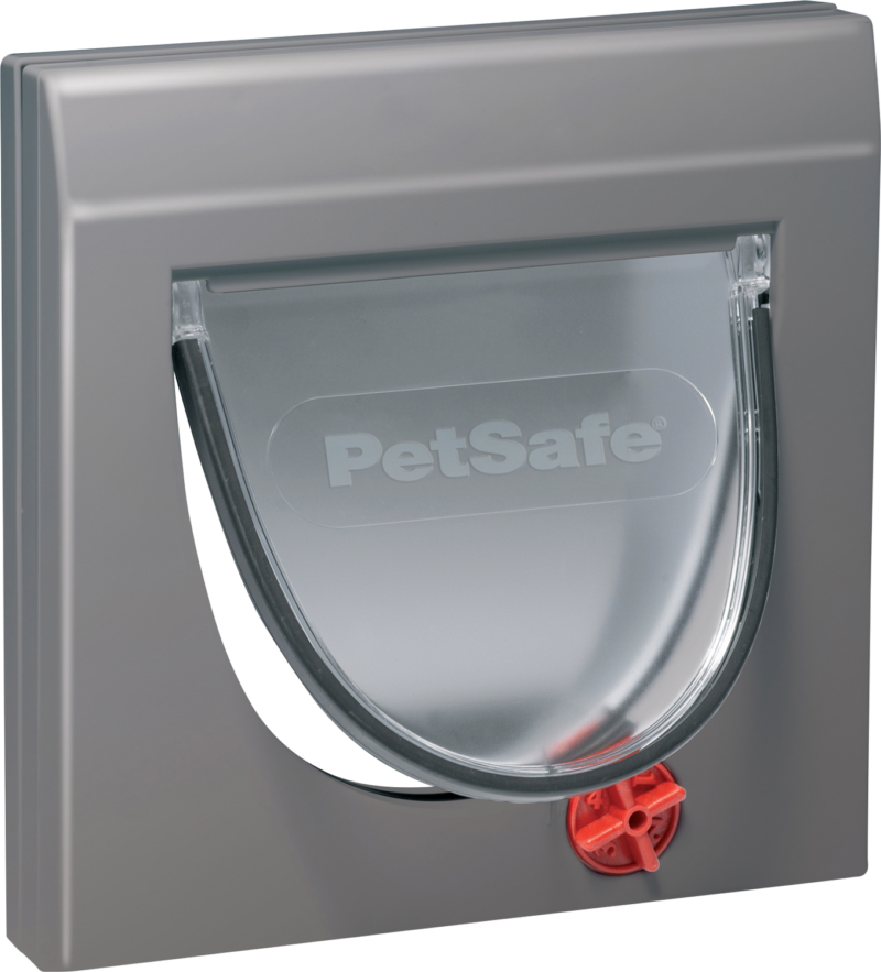 PS Staywell Kattenluik 4 man. sluitpos. Grijs-22,3x22,3cm