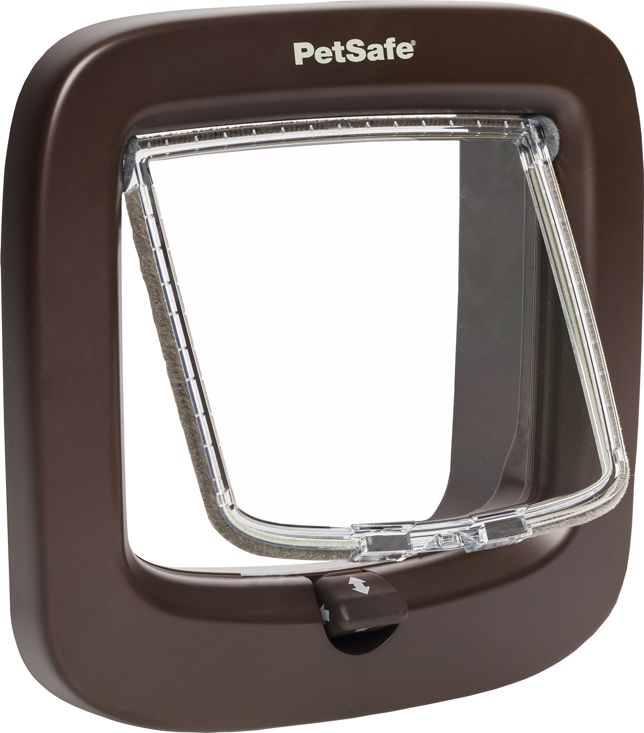 PETSAFE Kattenluik 4 man Sluitposities Bruin-21,9x21,9cm