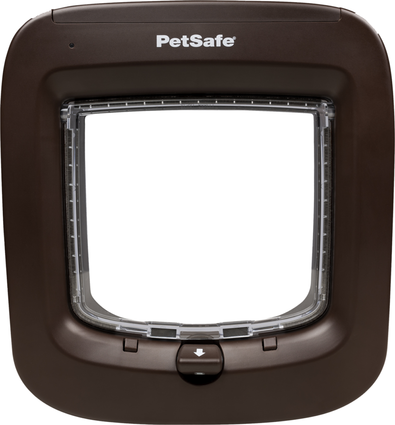 PETSAFE Microchip Kattenluik Bruin-22x23,9cm