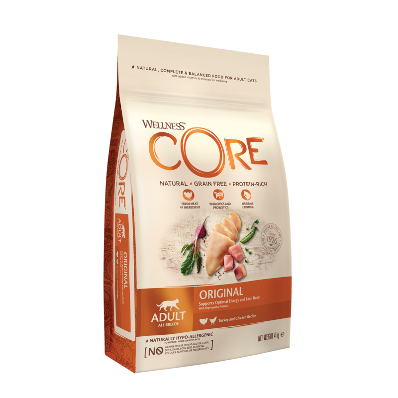 Well Core Kat Dry Droogvoer-Kalkoen/Kip-4kg