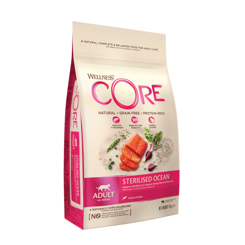 Well Core Kat Dry Droogvoer-Zalm-4kg