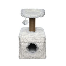 Topmast Krabpaal Fluffy Langhaar - Lima - Wit