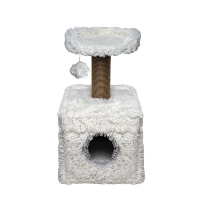 Topmast Krabpaal Fluffy Langhaar - Lima - Wit
