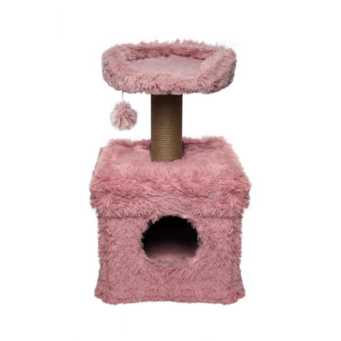 Topmast Krabpaal Fluffy Langhaar - Lima - Roze