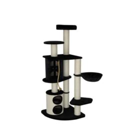 Topmast Krabpaal Heavy Infinity Luxe Zwart 70 x 70 x 183 cm
