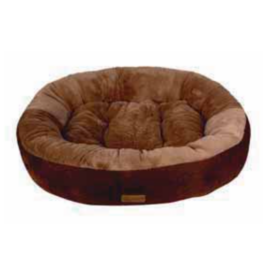 Topmast Comfort Donut - Supersoft Kattenmand - Bruin - 130 x 95 x 22 cm