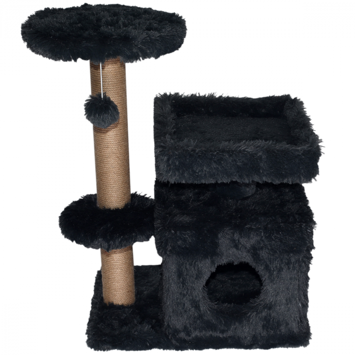 Topmast Krabpaal Fluffy Langhaar - Malmö - Antraciet