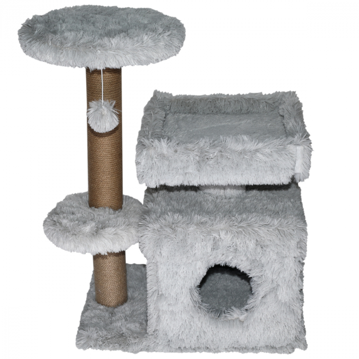 Topmast Krabpaal Fluffy Langhaar - Malmö - Grijs