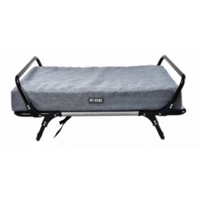Topmast Kattenstretcher Comfort - Incl. Matras - Hondenbed - Grijs - 82 x 60 cm