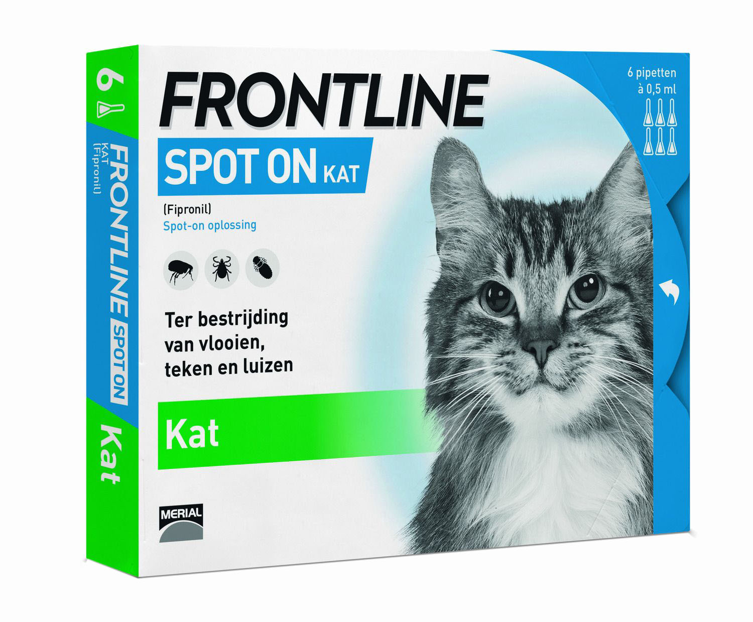 Frontline kat spot on 6 PIPET