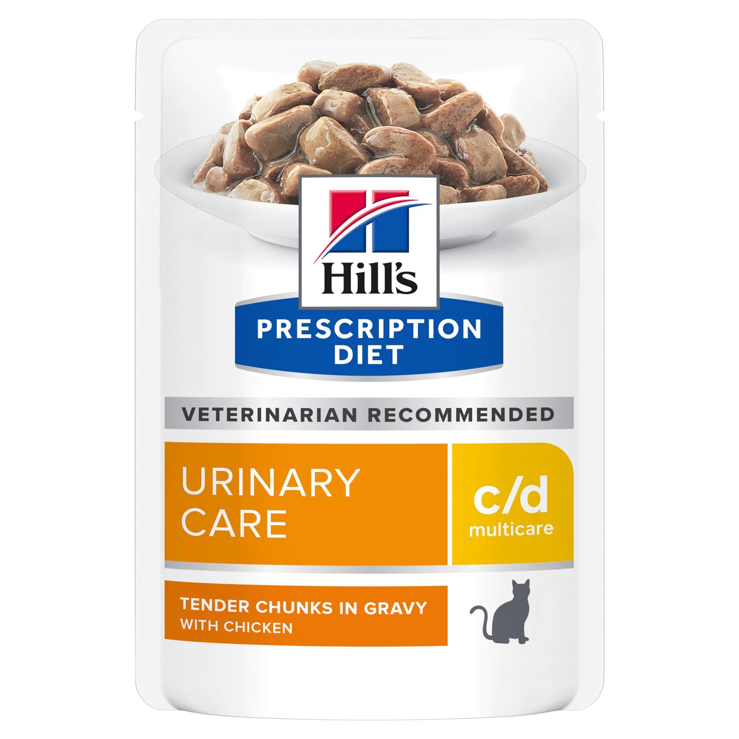 Hill's feline c/d multicare unrinary care chicken 12X85 GR