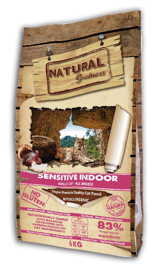 Natural greatness sensitive indoor 6 KG