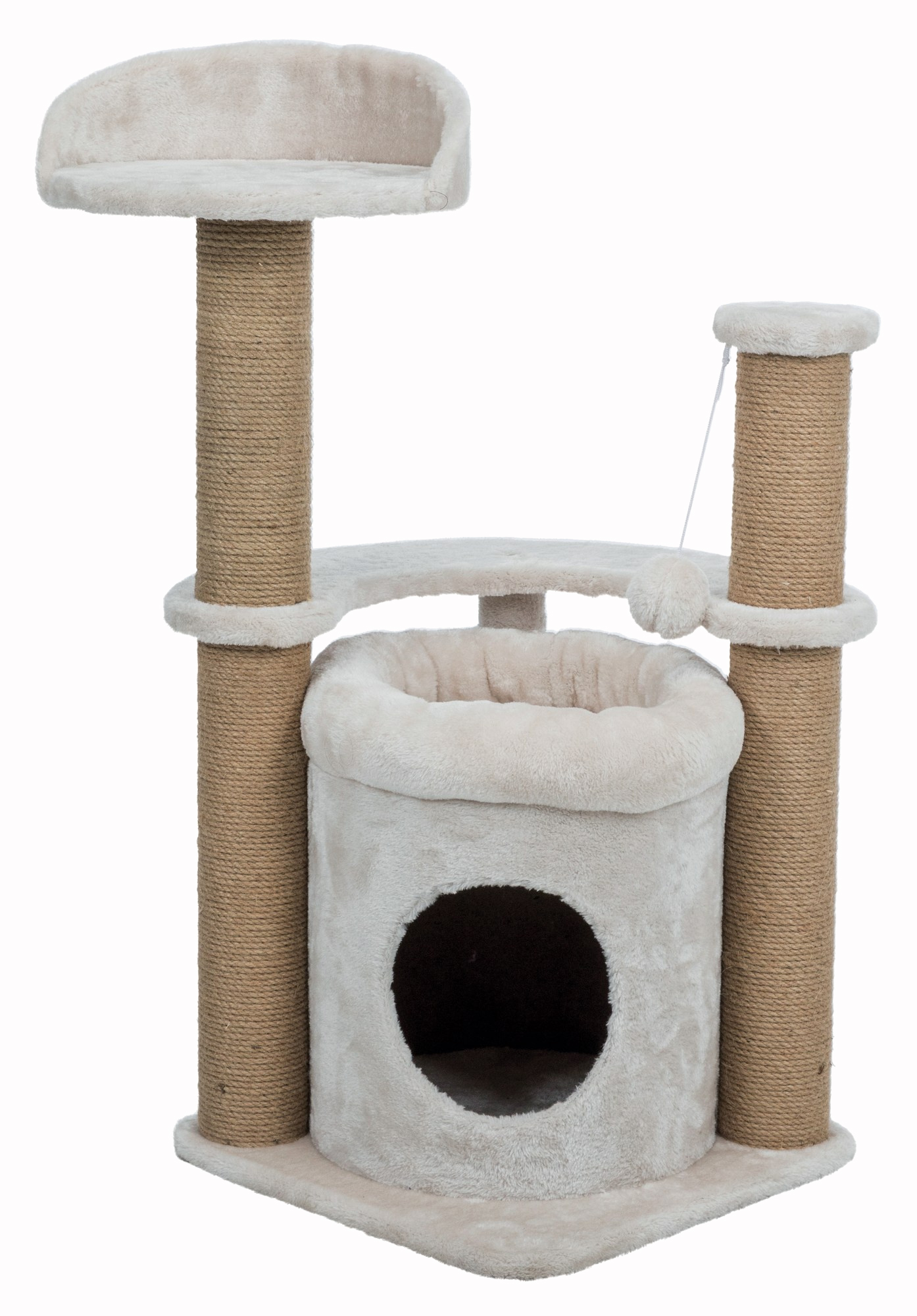 Trixie krabpaal nayra beige 40X40X83 CM