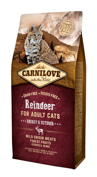 Carnilove reindeer energy / outdoor 6 KG