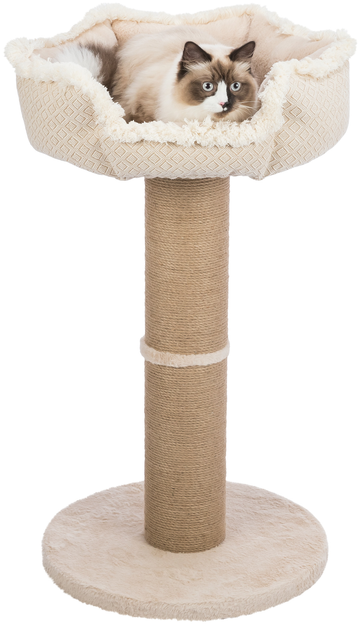 Trixie krabpaal boho beige 50X50X97 CM