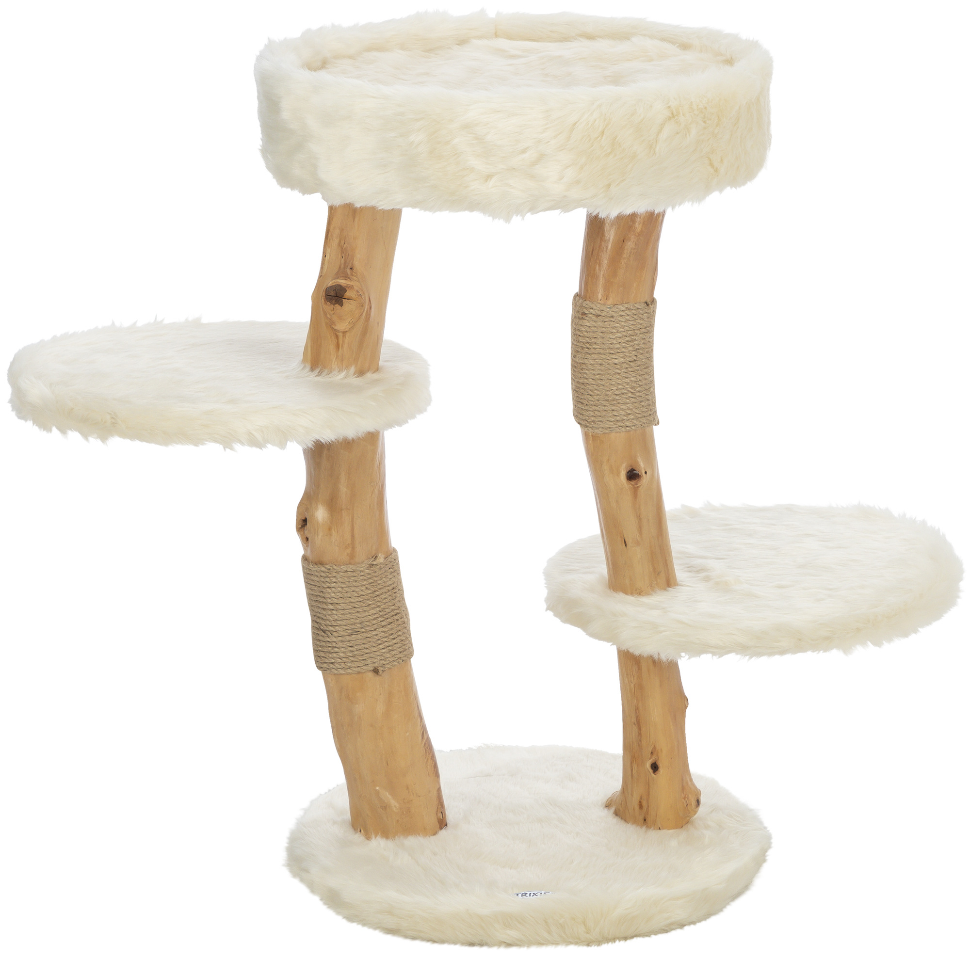 Trixie krabpaal santo hout creme 38X38X73 CM
