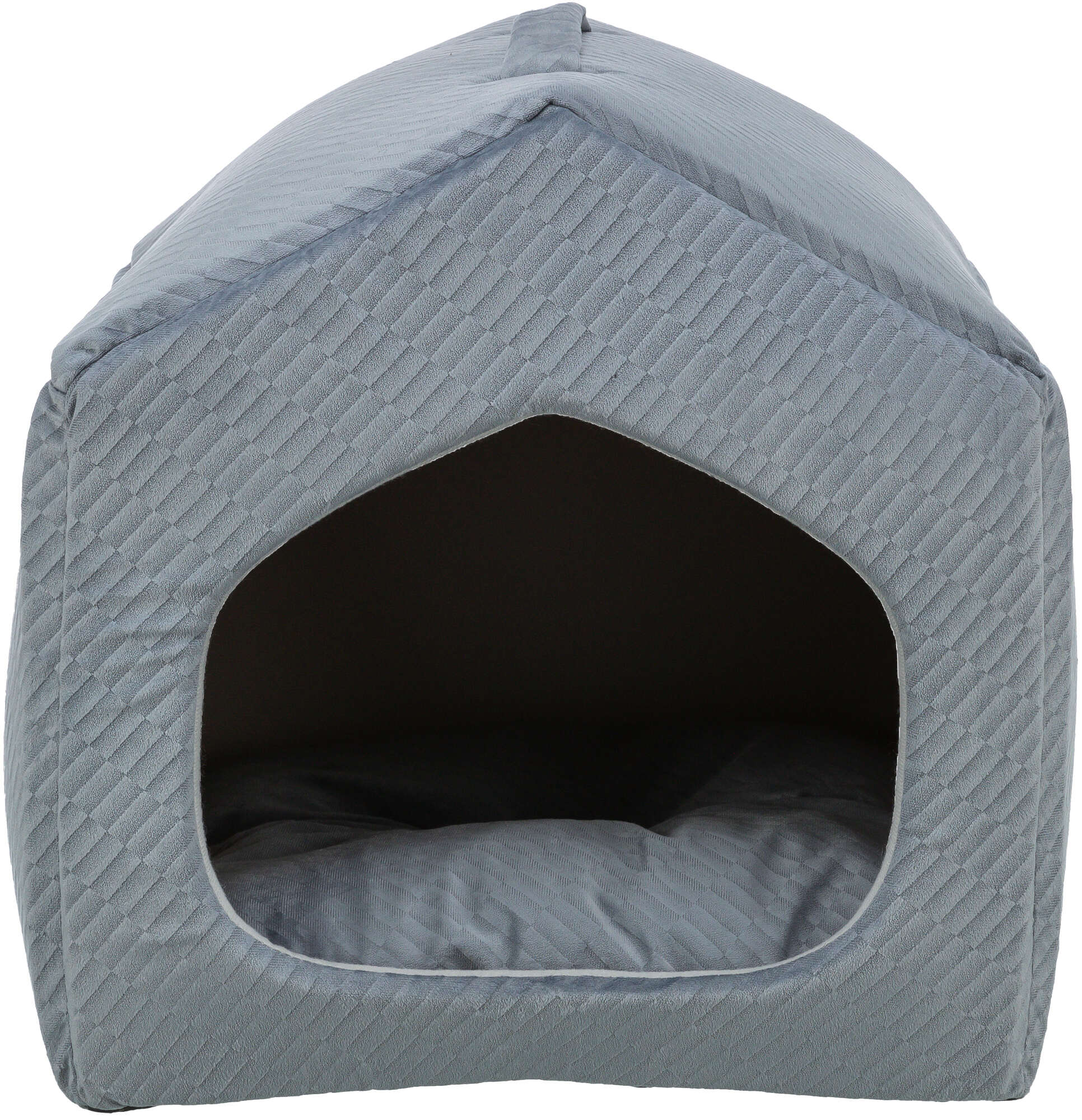 Trixie kattenmand iglo alena blauw / grijs 40X45X40 CM
