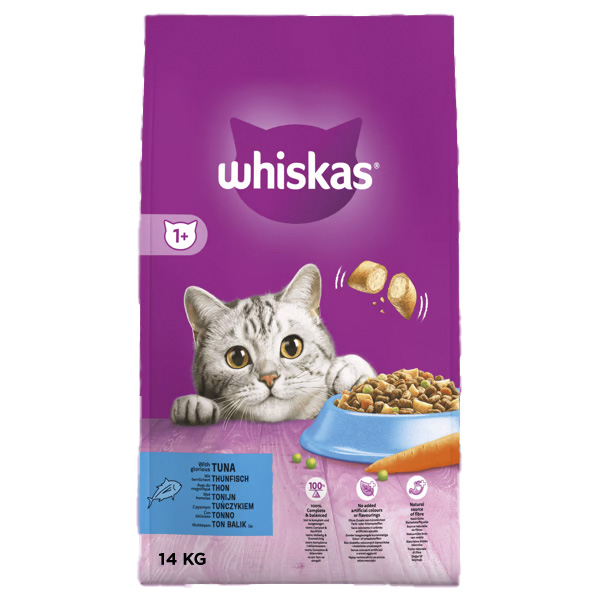 Whiskas adult tuna with vegetables 14 KG