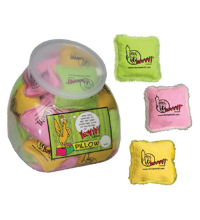 Yeowww jug of pillows assorti 24 ST
