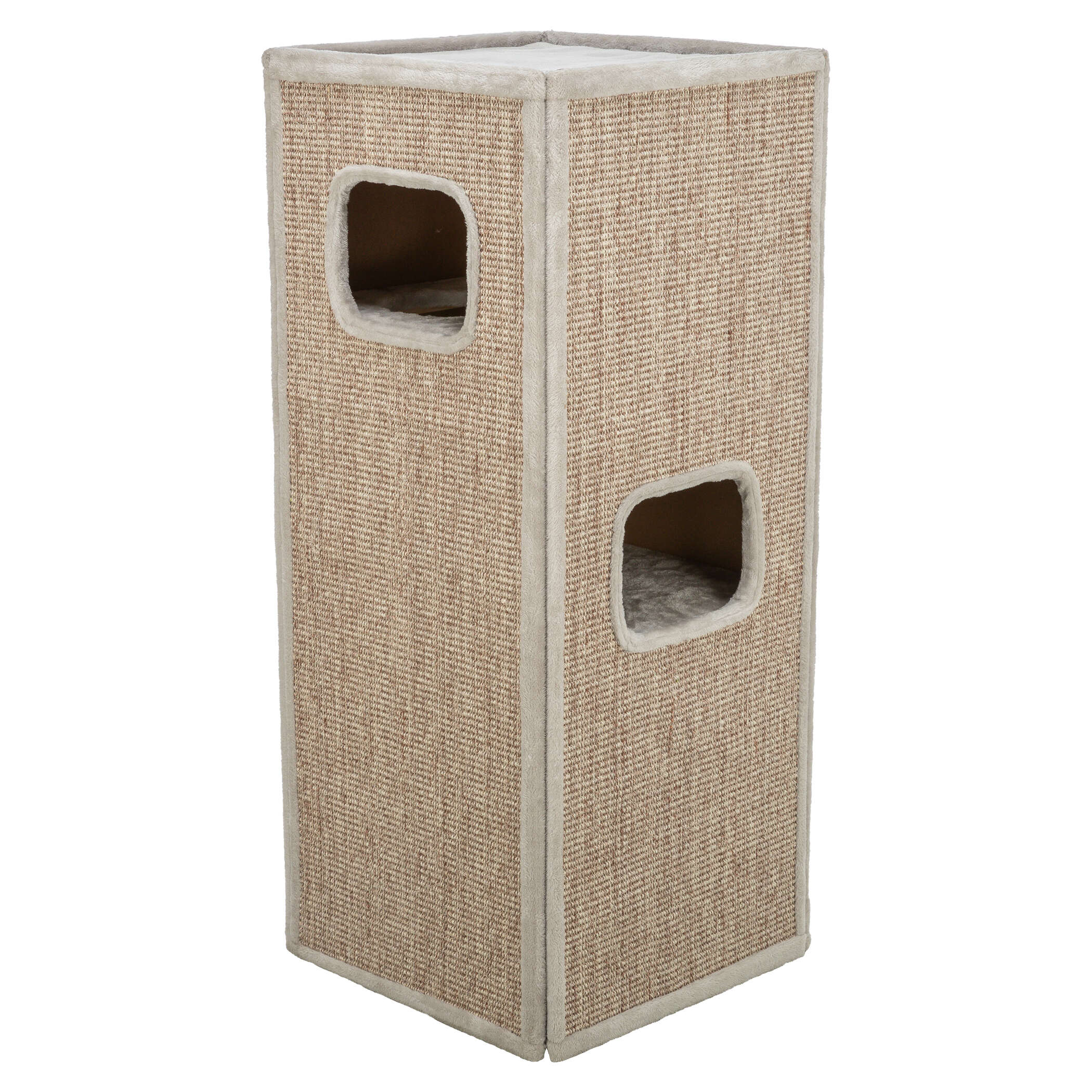 Trixie krabpaal cat tower juno grijs 116 CM