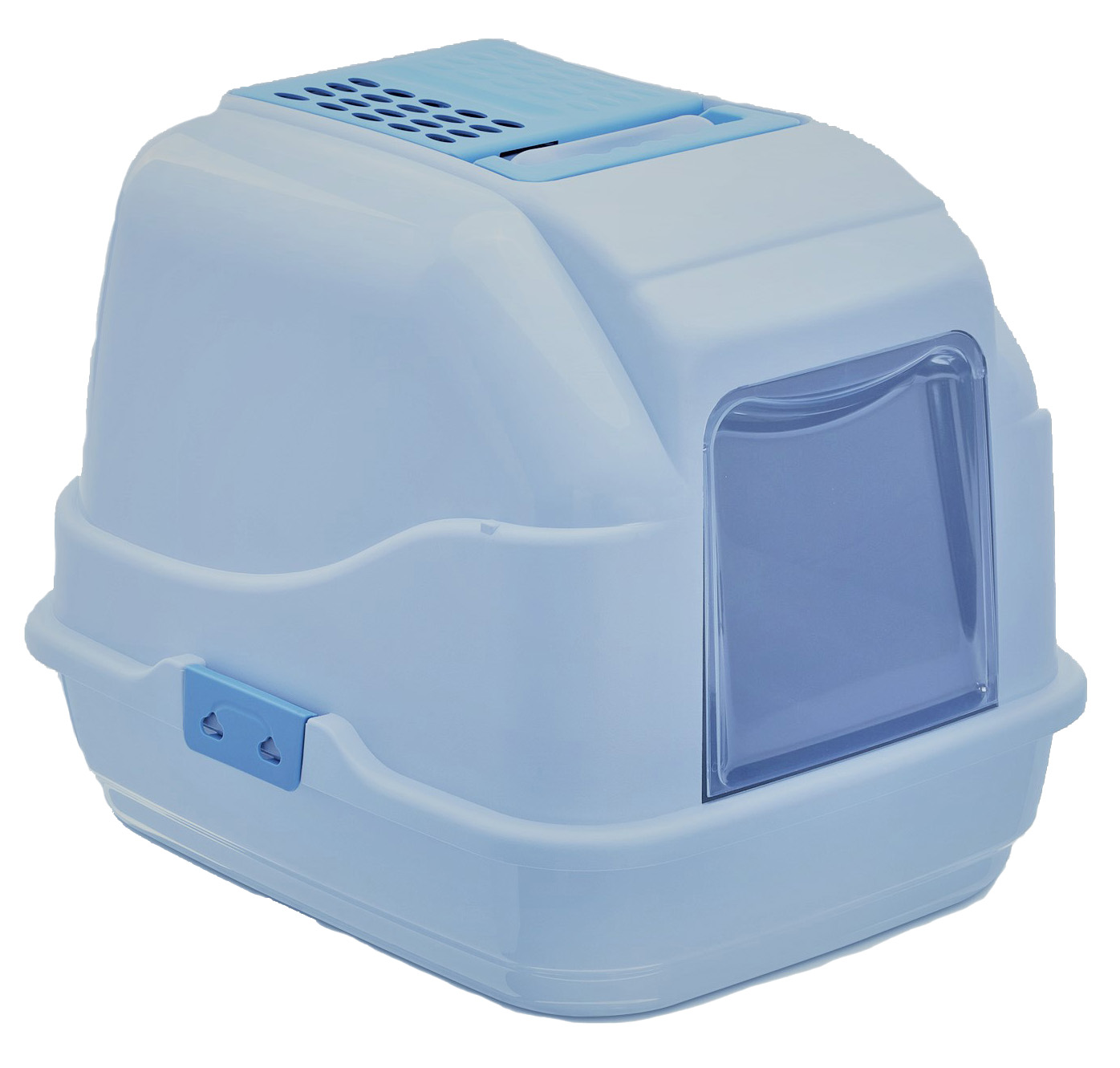 Imac kattenbak easy cat blauw 50X40X40 CM